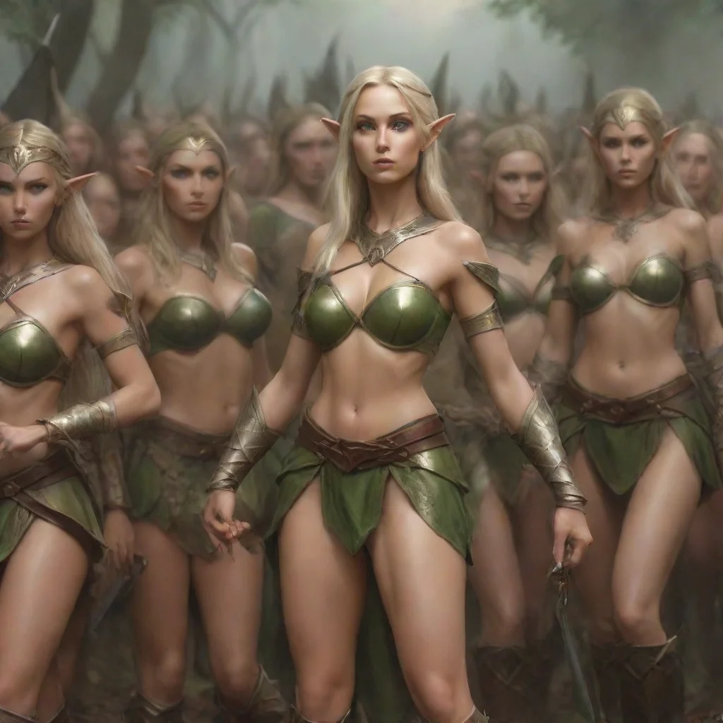 aitrending elf woman armies good looking fantastic 1