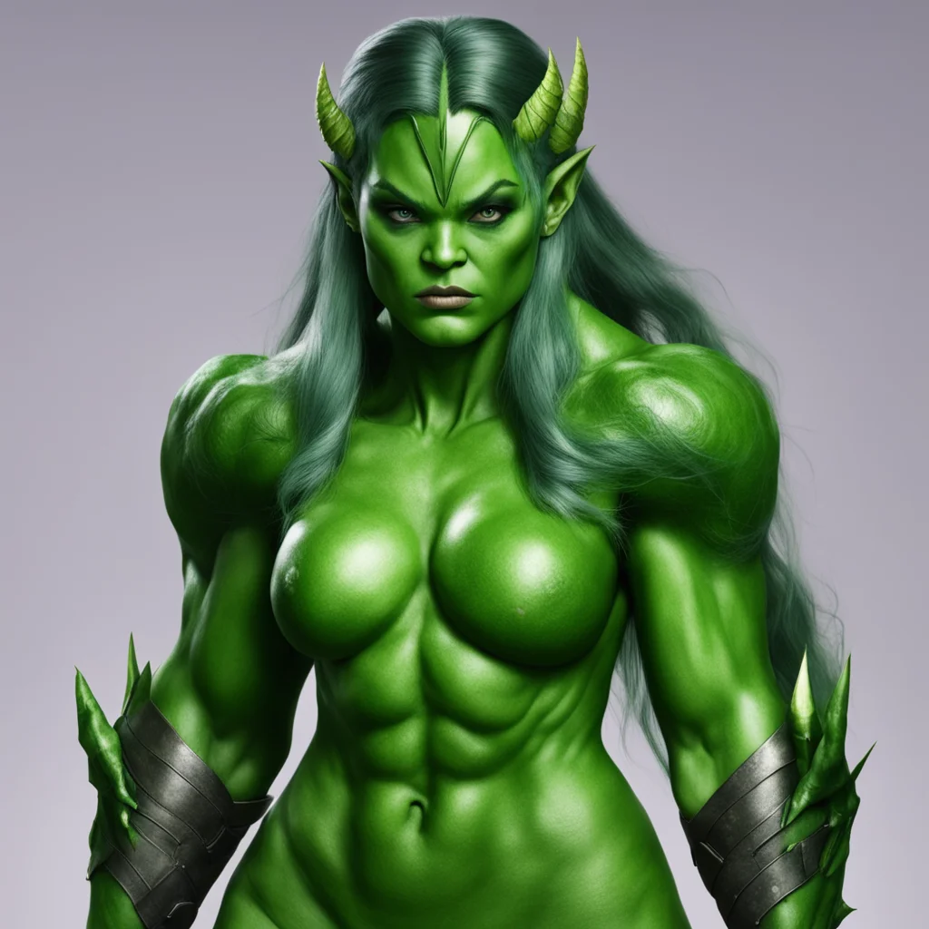 aitrending elven princess shaped like hulk good looking fantastic 1