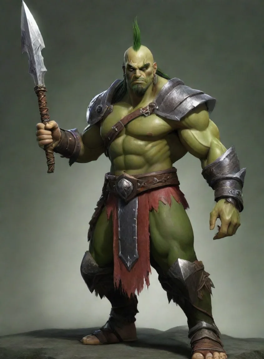 trending epic character strong warrior greenstone spear fearsome hd wow good looking fantastic 1 landscape43