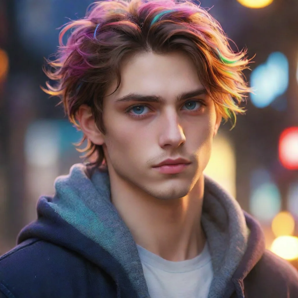 aitrending epic male character super chill cool gorgeous stunning pose realism profile pic colorful clear clarity details hd aesthetic best quality eyes clear good looking fantastic 1