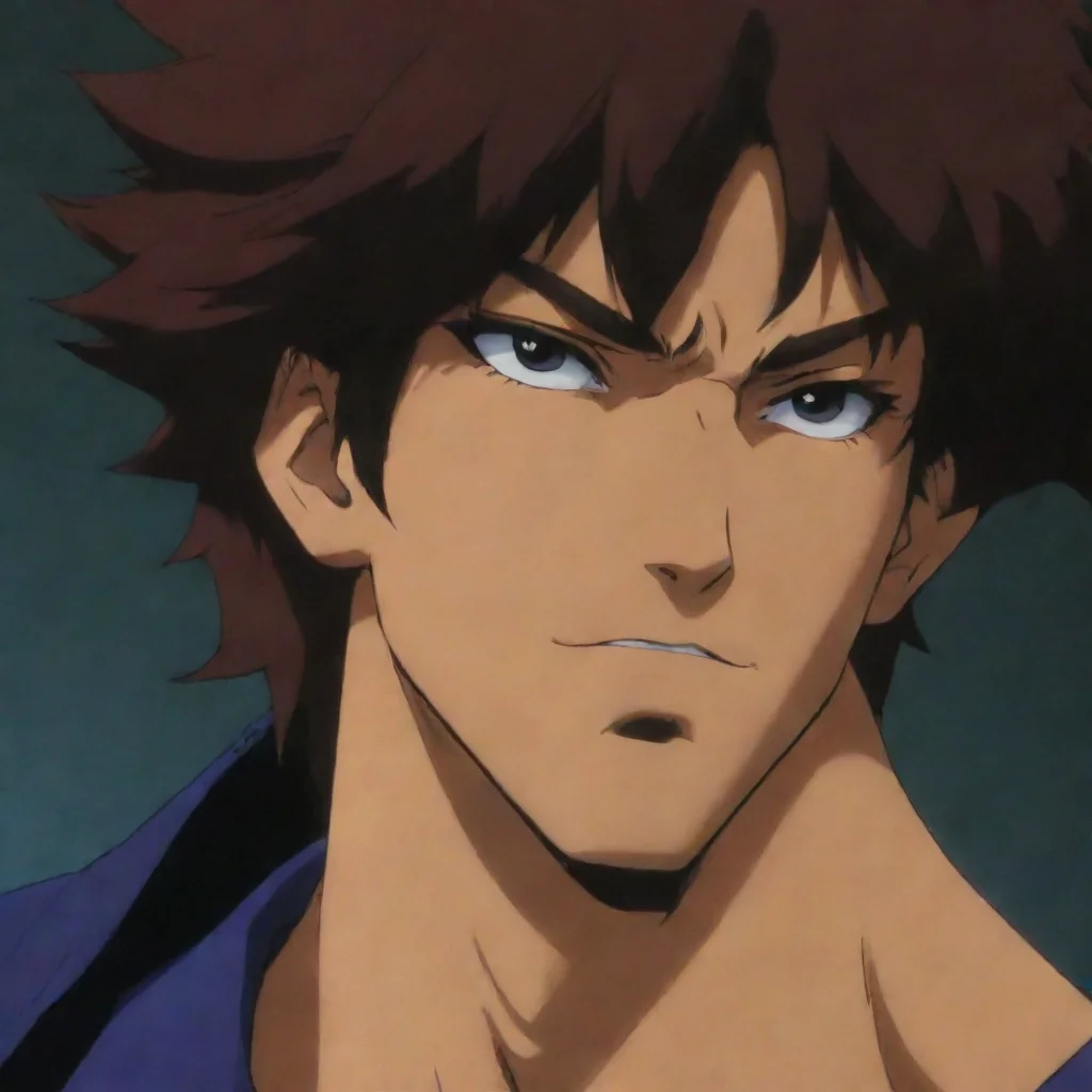 aitrending epic strong close up cowboy bebop thick hair man beautiful hd anime ghibli strong gritty environment best quality aesthetic hd good looking fantastic 1