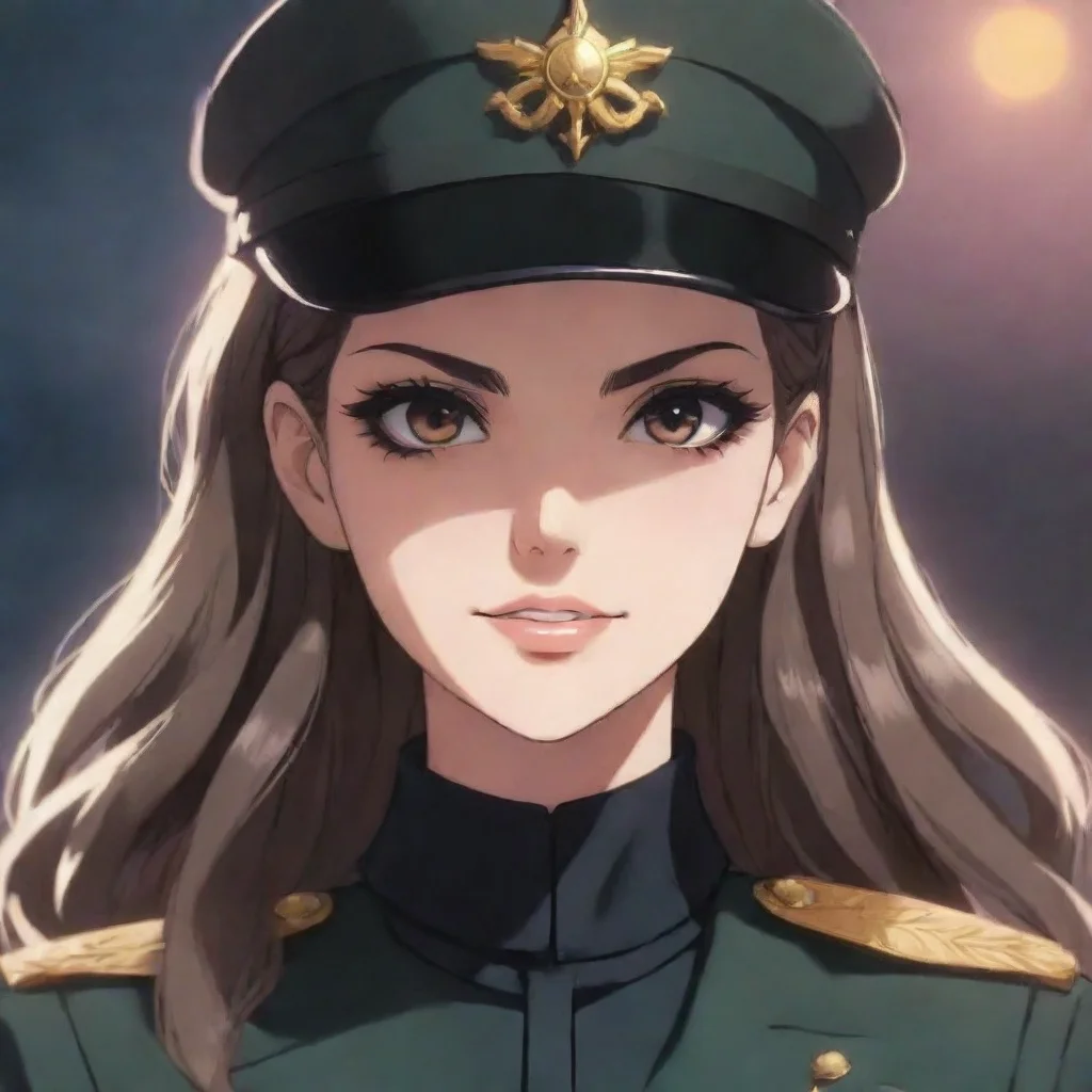 aitrending evil anime woman smirk military commander hd aesthetic good looking fantastic 1