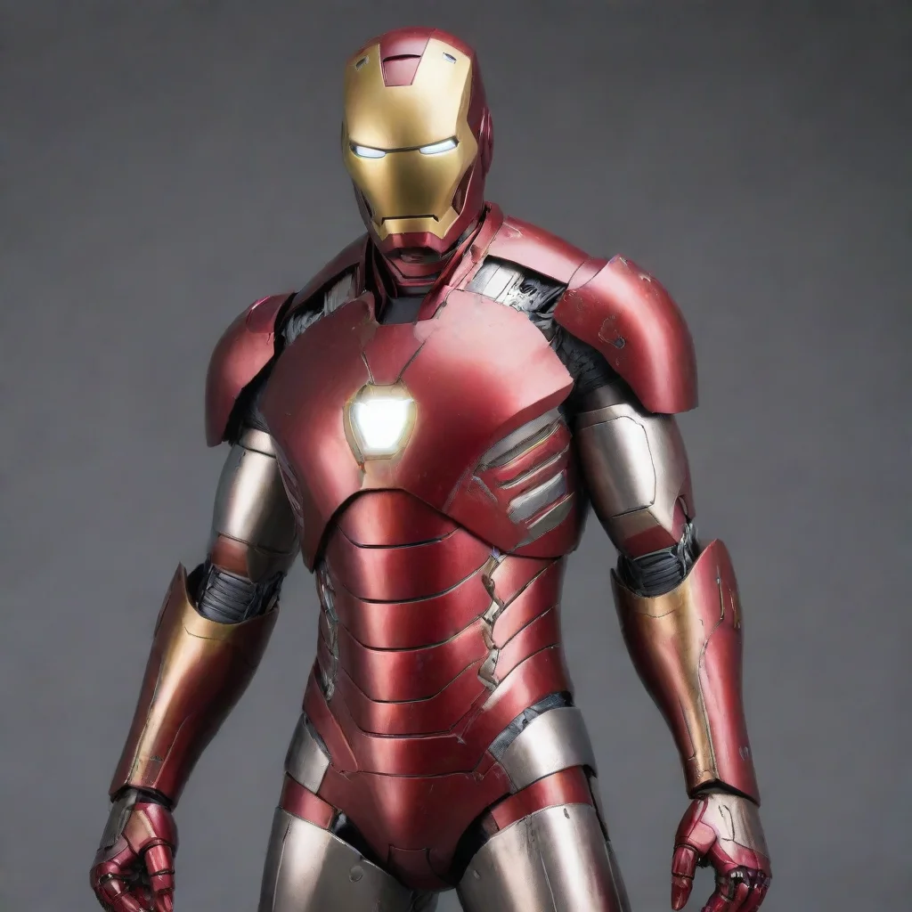 trending evil east asian man in a suit of iron man armor good looking fantastic 1