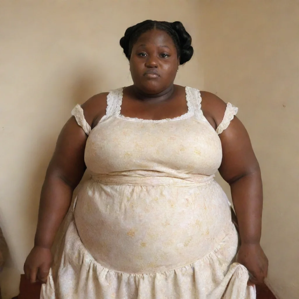 aitrending extremely obese african housemaid good looking fantastic 1