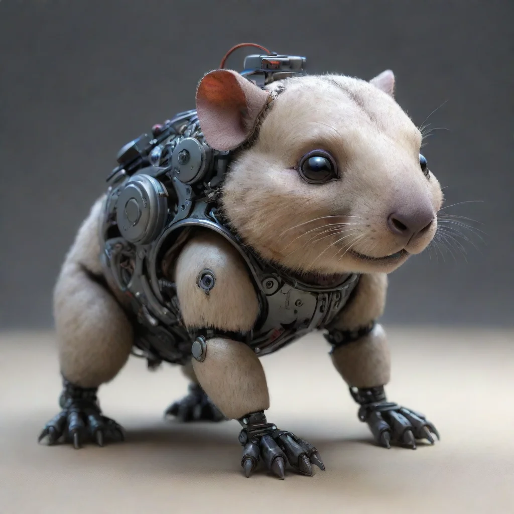 aitrending fantasy small robotic wombat good looking fantastic 1