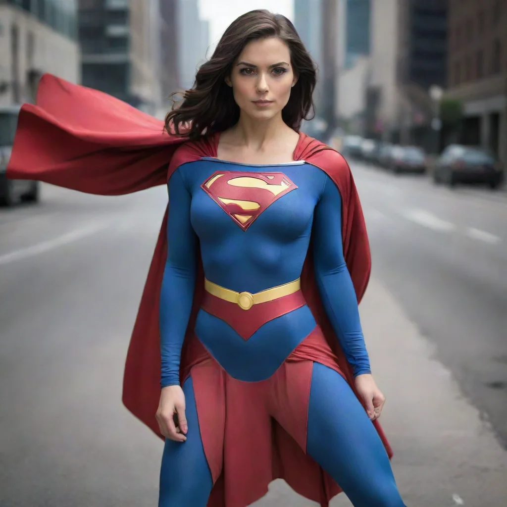 aitrending female superman good looking fantastic 1