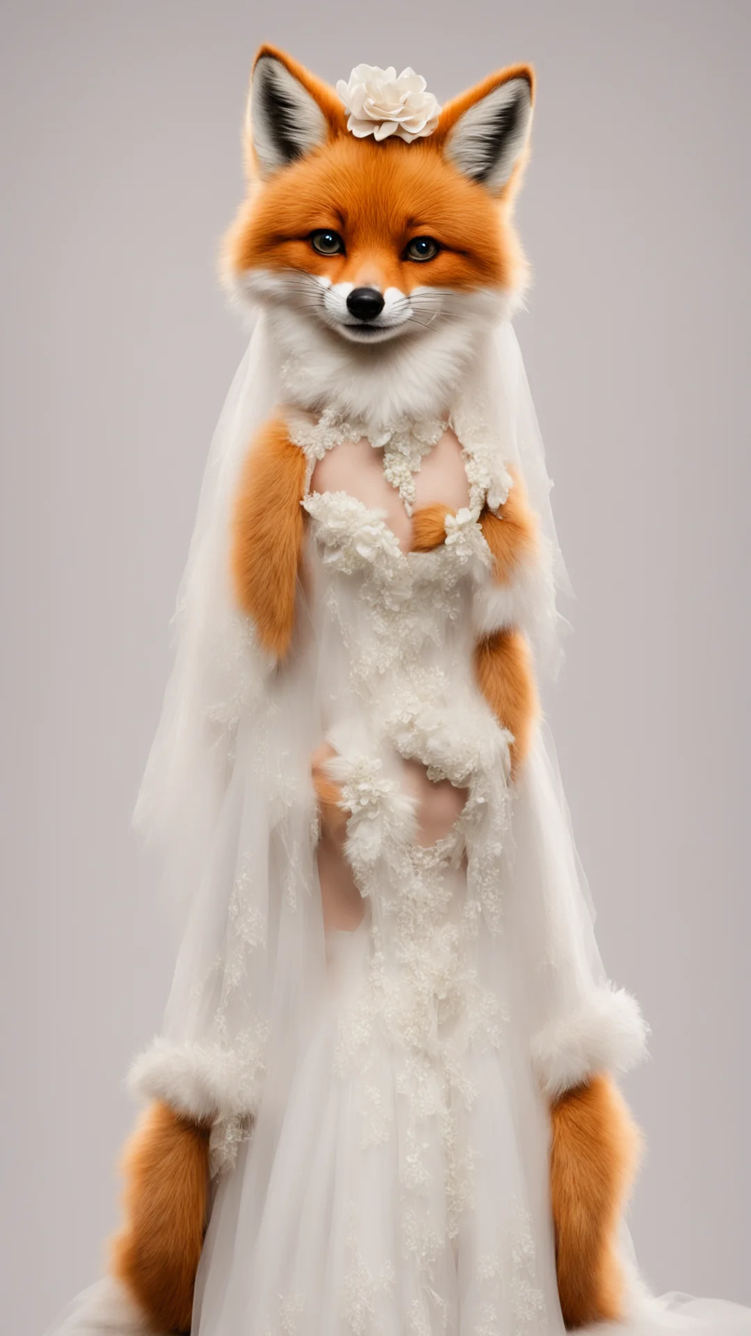 aitrending fox furry bride good looking fantastic 1 tall