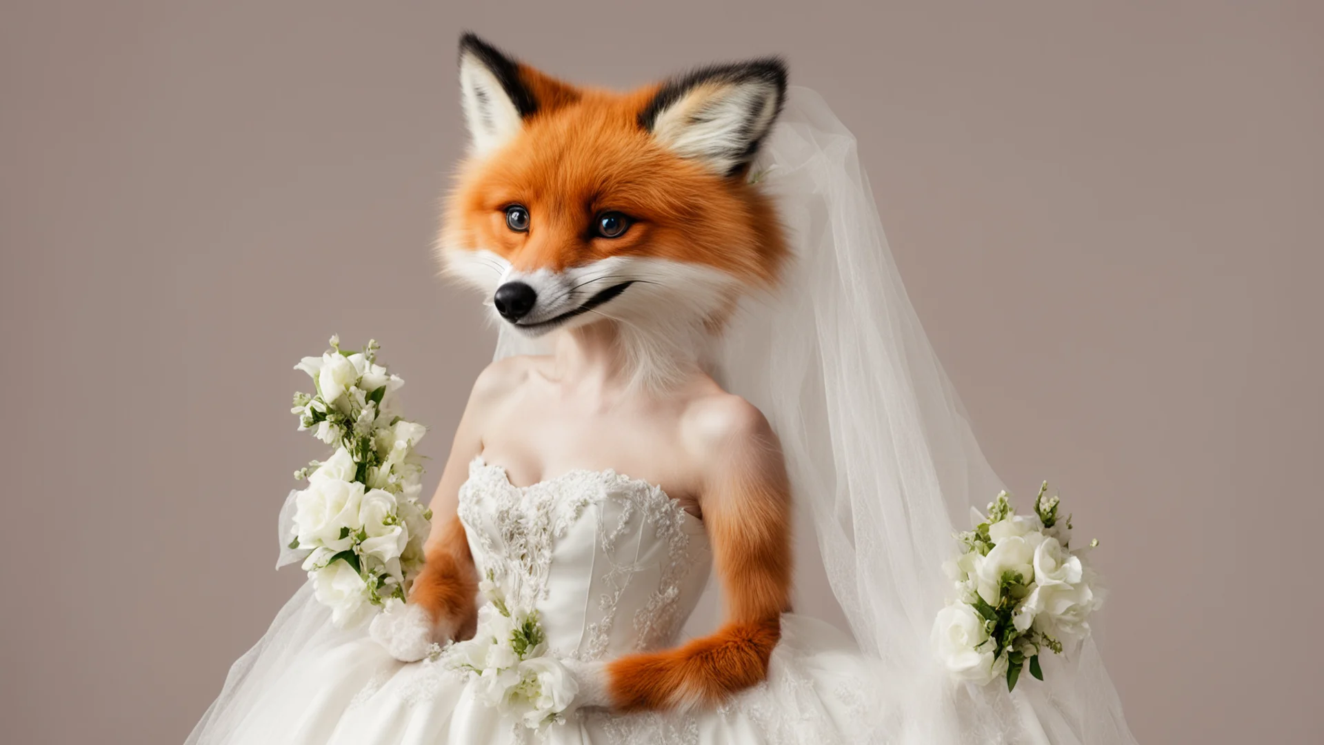 aitrending fox furry bride good looking fantastic 1 wide