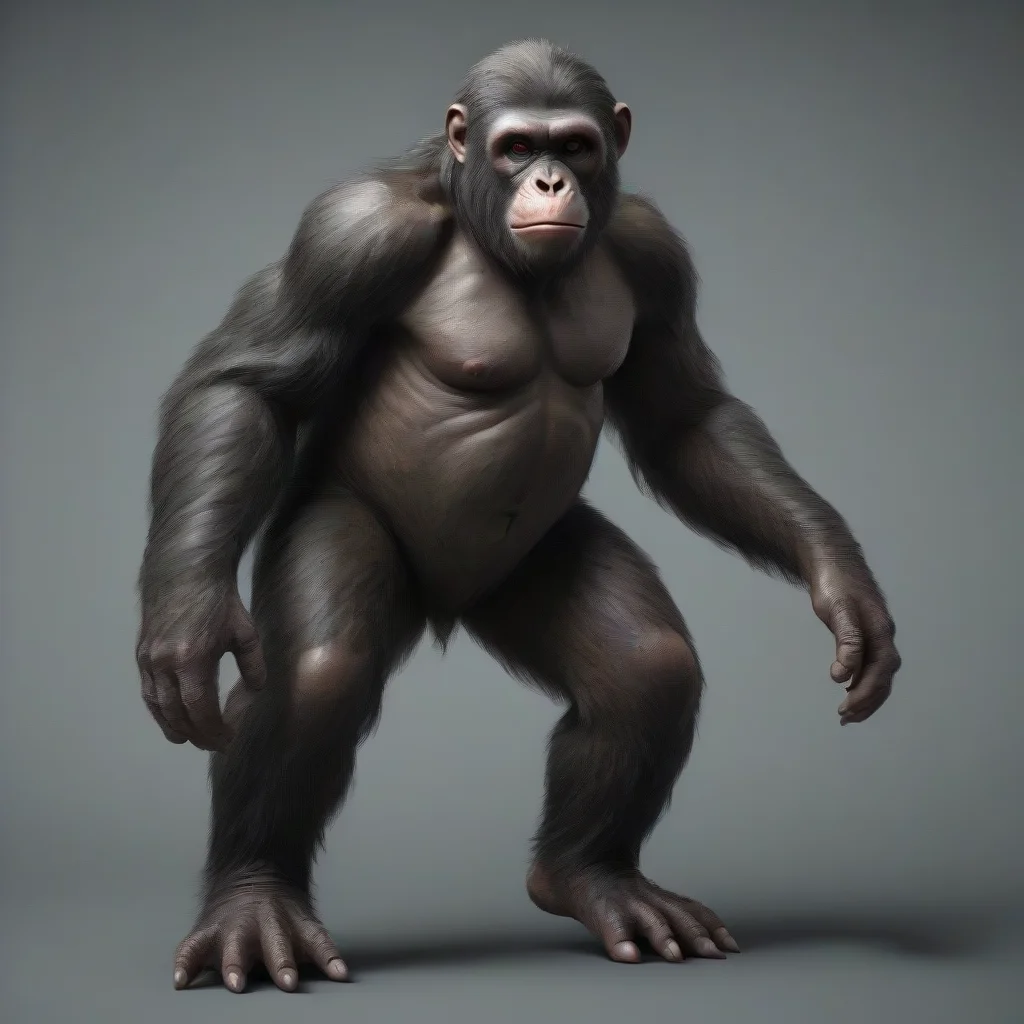 trending full body ape insanely detailed good looking fantastic 1