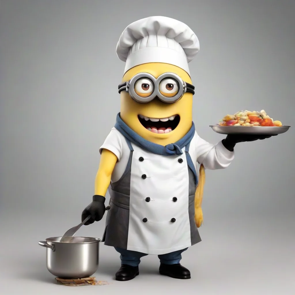 trending funny minion chef good looking fantastic 1