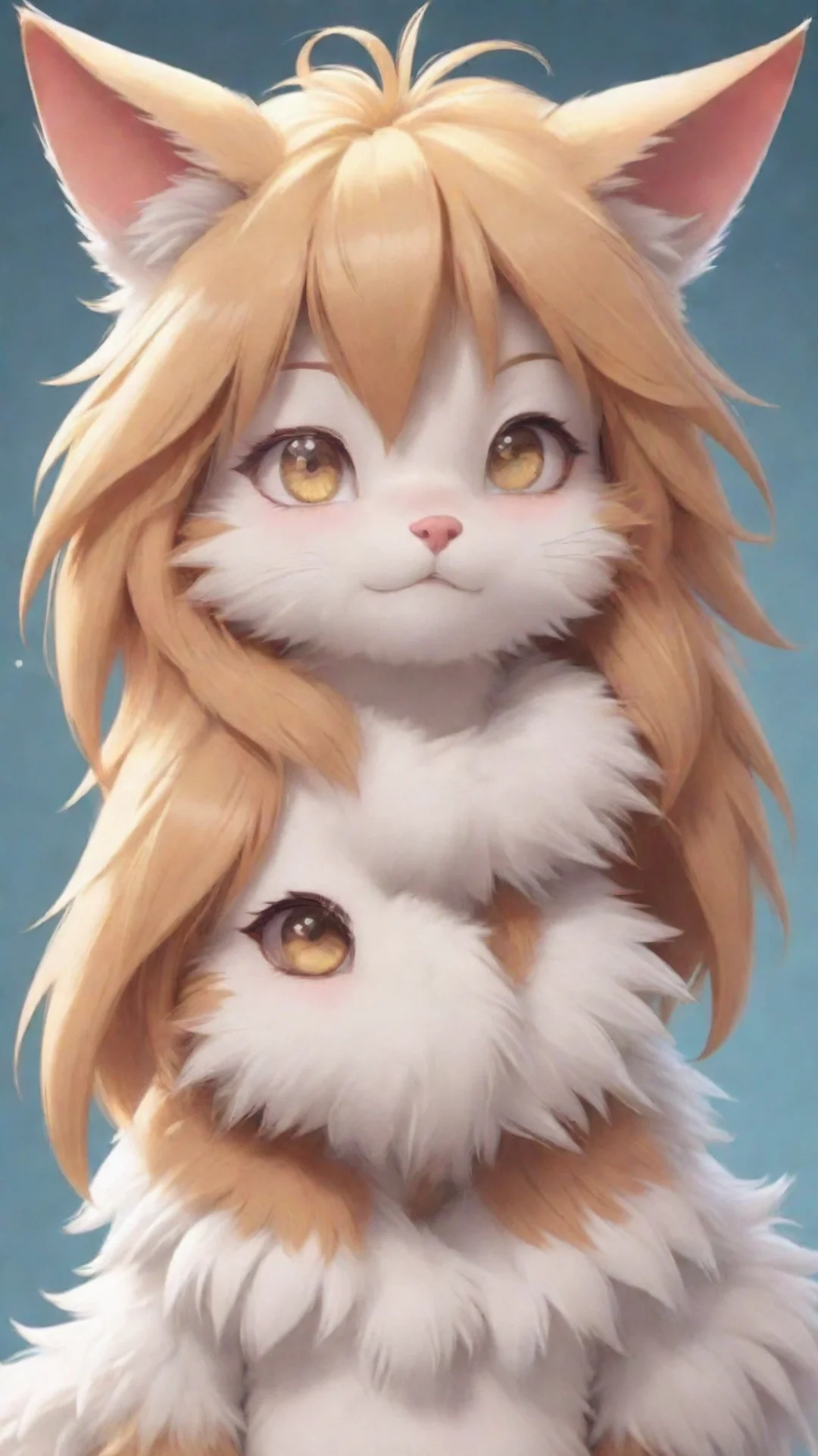 trending furry cute in anime style good looking fantastic 1 tall