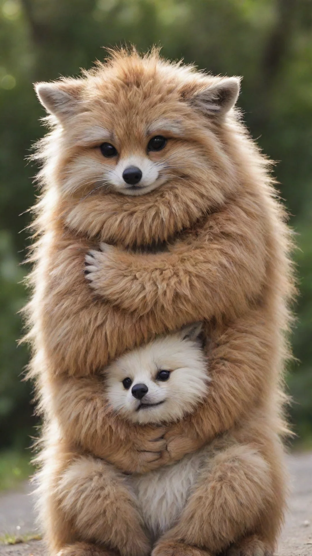 aitrending furry hug animal good looking fantastic 1 tall
