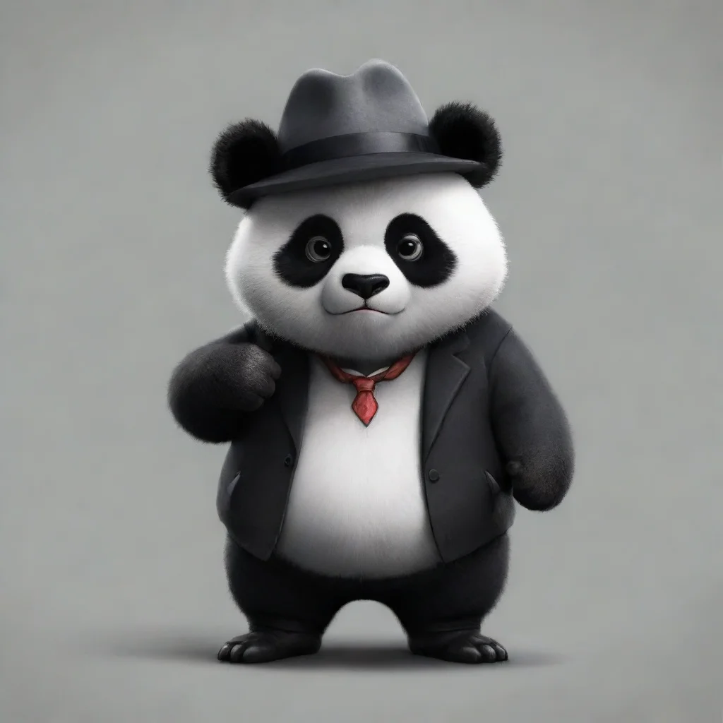 aitrending gangster panda good looking fantastic 1