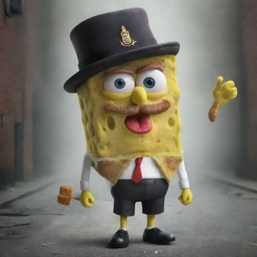 aitrending gangster spongebob good looking fantastic 1