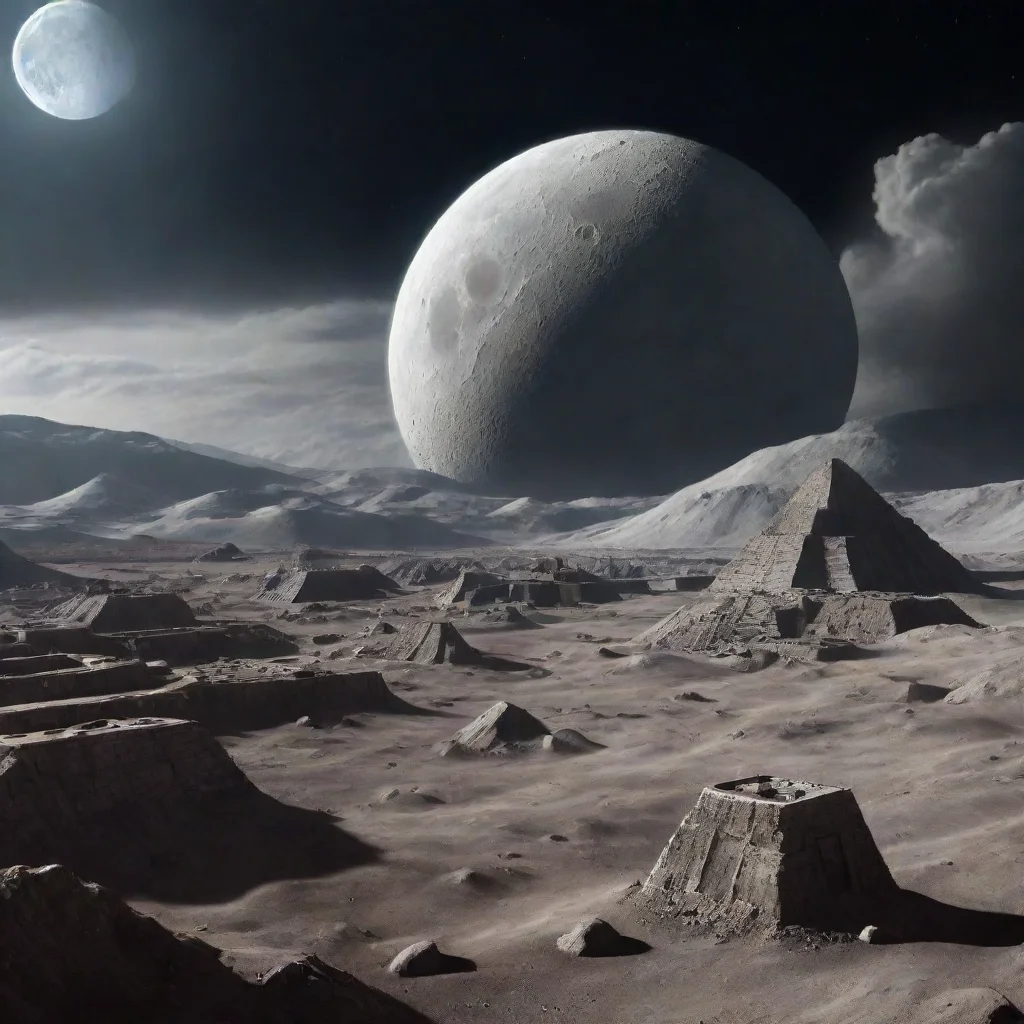 aitrending generate an ancient civilization on the moon good looking fantastic 1