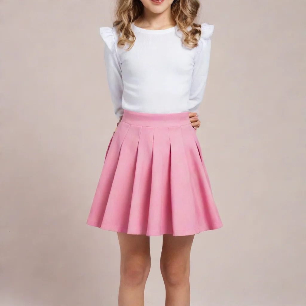 aitrending girl pink skirt good looking fantastic 1