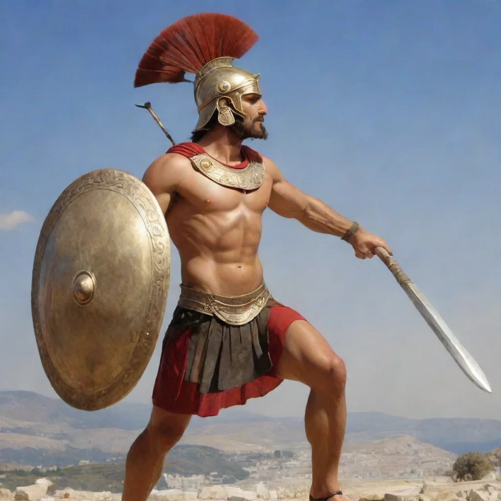 aitrending greek warrior  good looking fantastic 1