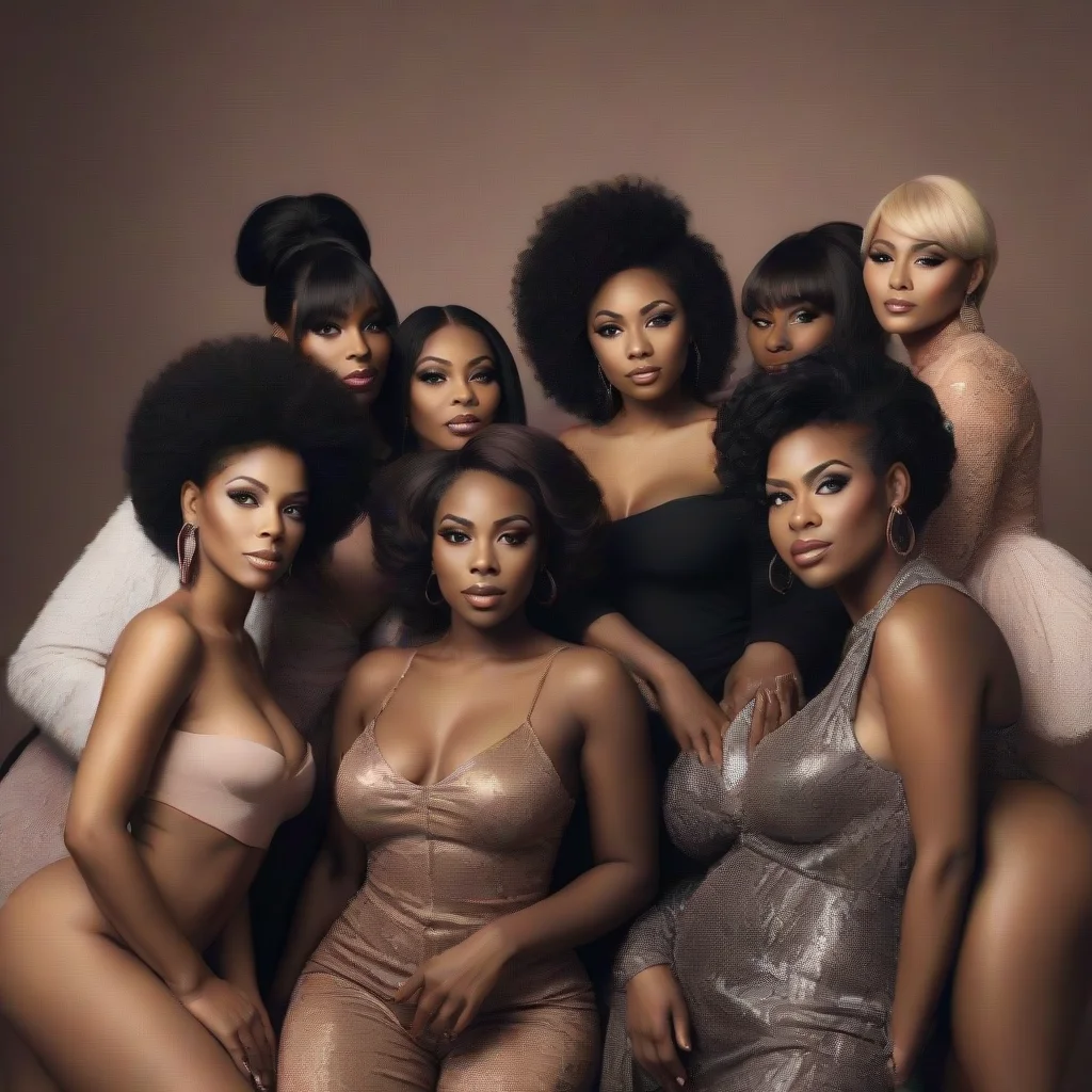 aitrending group of glamorus black women good looking fantastic 1