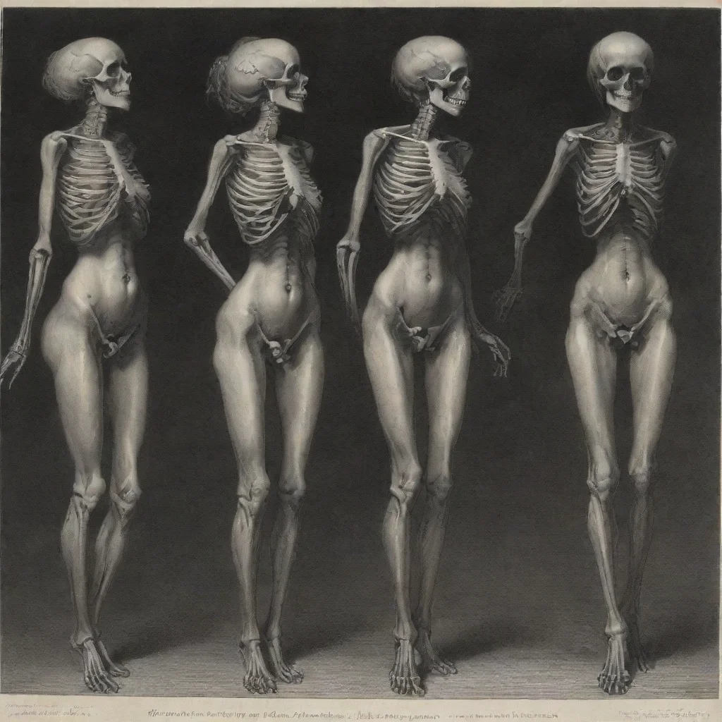 aitrending gustave dor%C3%A9%2C four stages of a woman shrinking from anorexia to a skeleton good looking fantastic 1