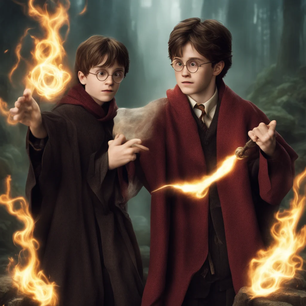 trending harry potter and hermuone casting a spell good looking fantastic 1