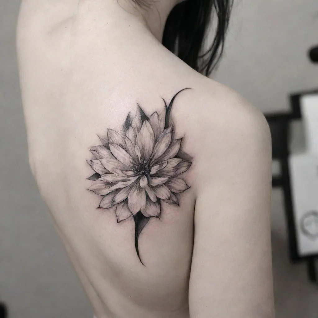 aitrending her fine line black and white tattoo good looking fantastic 1