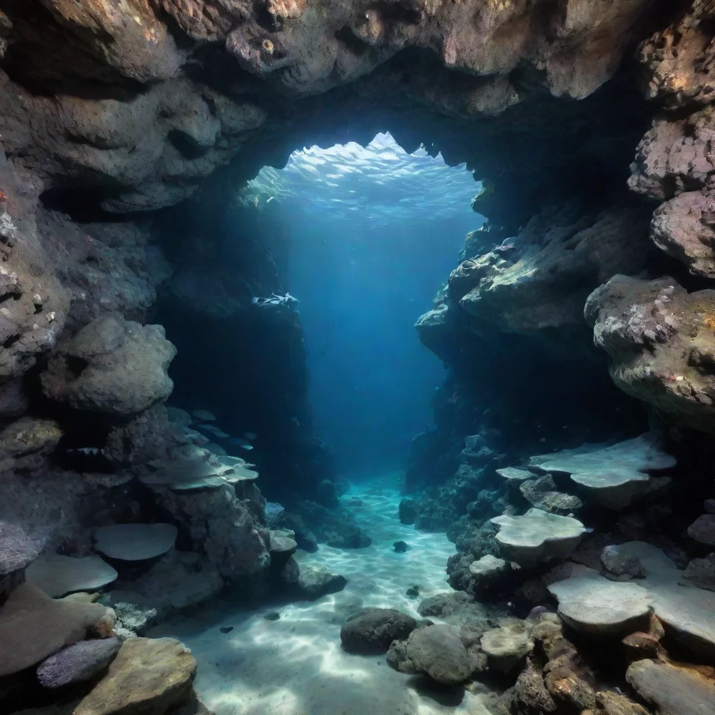 aitrending hidden underwater grotto good looking fantastic 1
