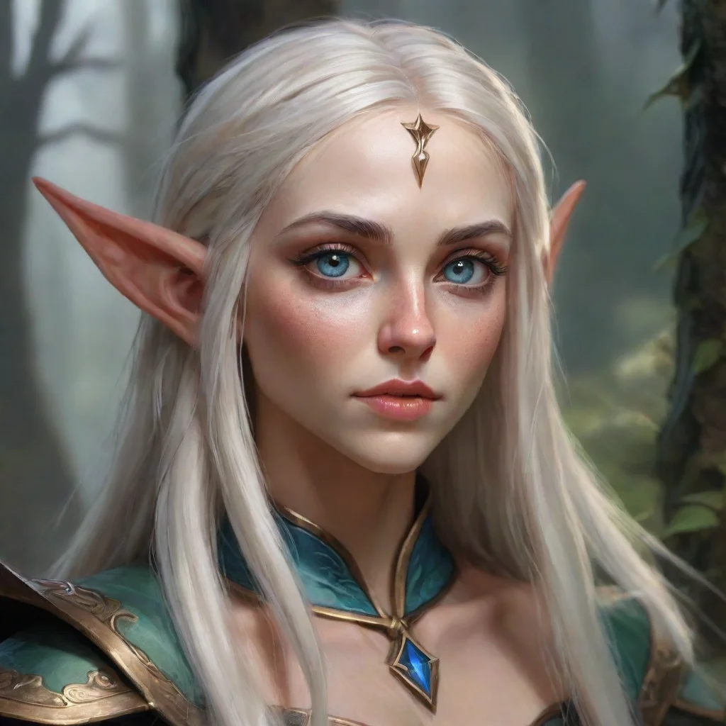 aitrending high elf portrait fantasy good looking fantastic 1