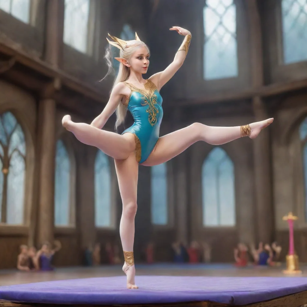 aitrending high elf princess does gymnastics good looking fantastic 1