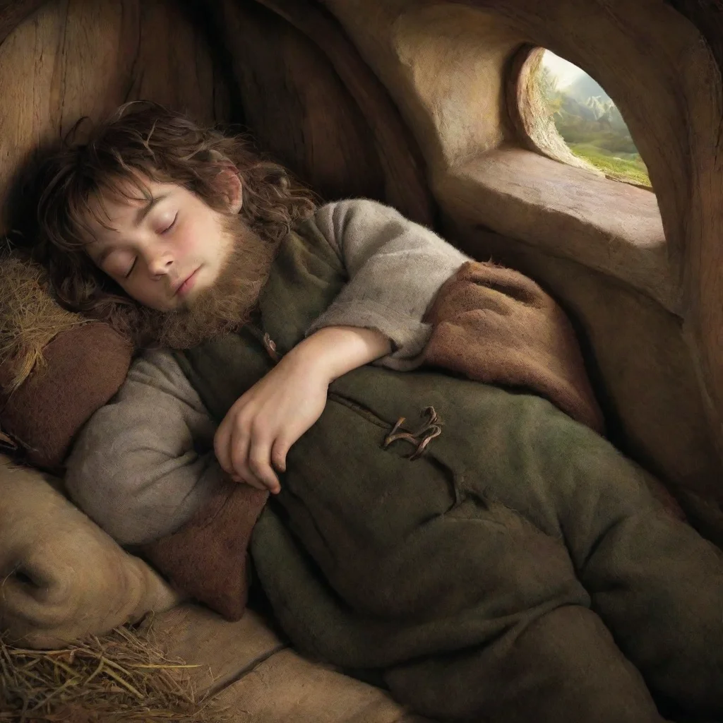aitrending hobbit sleeping good looking fantastic 1