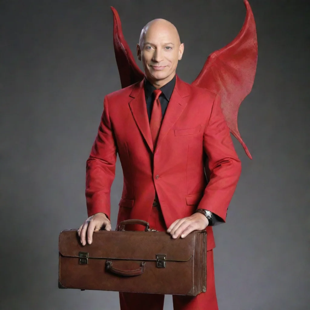 aitrending howie mandel as a devil from dungeons and dragons with a briefcase from the show deal or no deal good looking fantastic 1