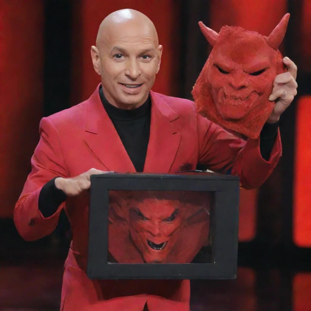 aitrending howie mandel as a devil from dungeons and dragons with a case from the show deal or no deal good looking fantastic 1