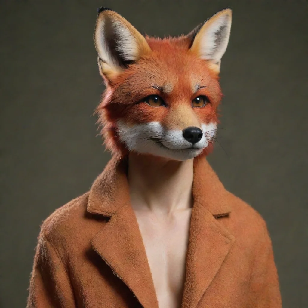 aitrending human transforming into a realistic red fox good looking fantastic 1