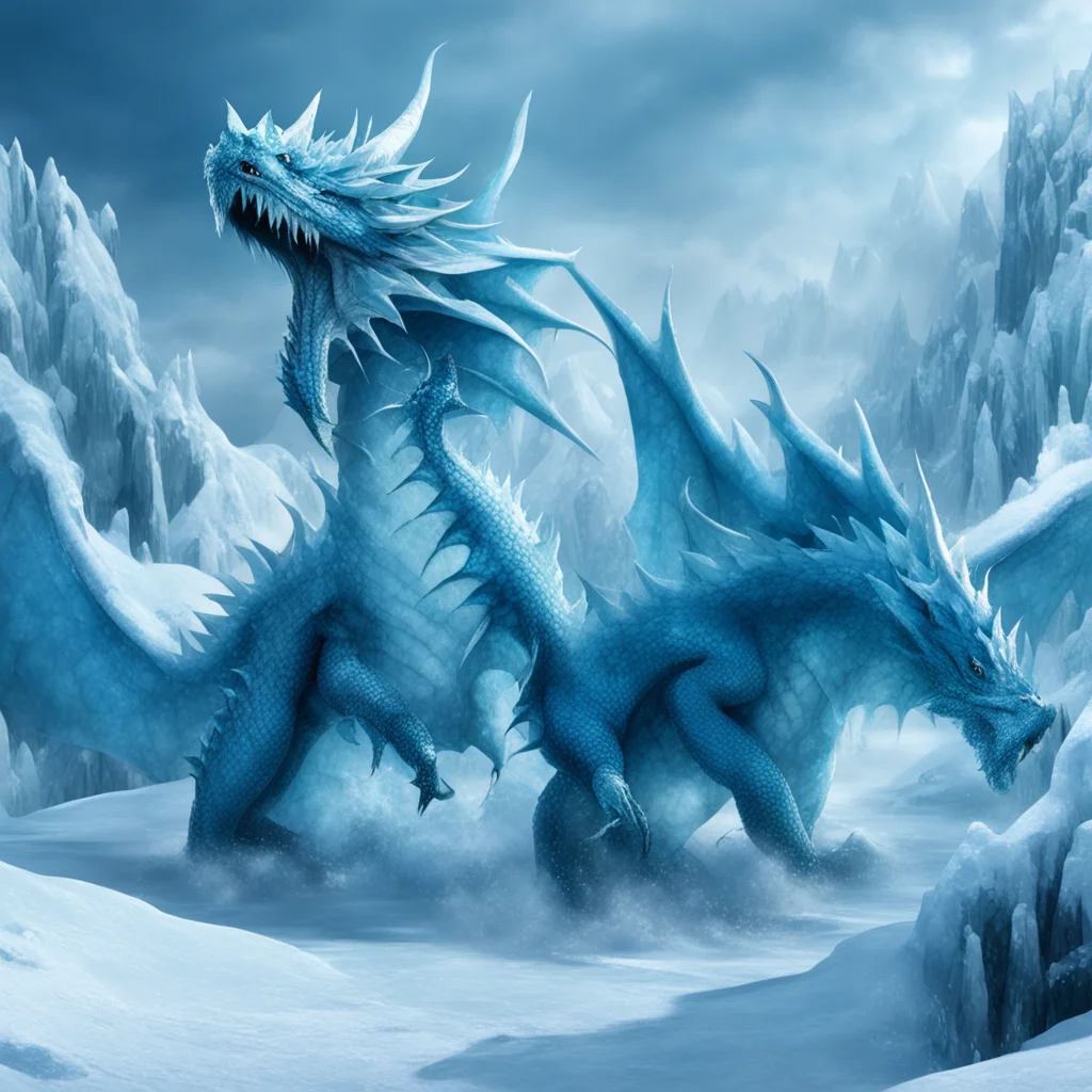 trending ice dragons  good looking fantastic 1