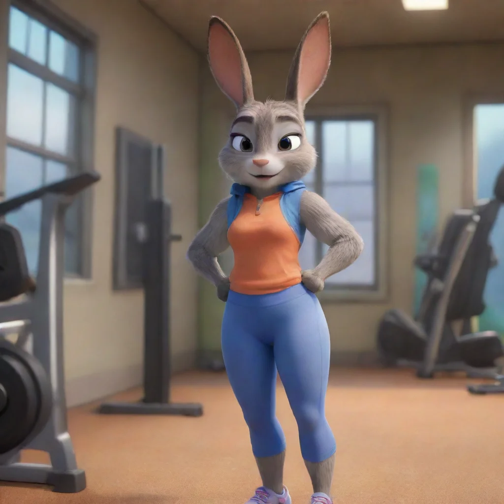 trending judy hopps wears leggings in the gym good looking fantastic 1