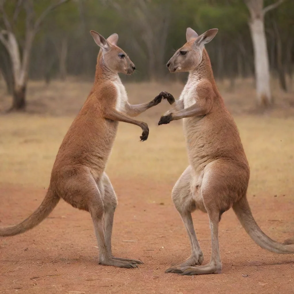 aitrending kangaroo boxing fight good looking fantastic 1