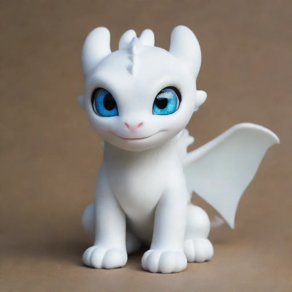 aitrending light fury from how to train your dragon white with blue eyes  good looking fantastic 1