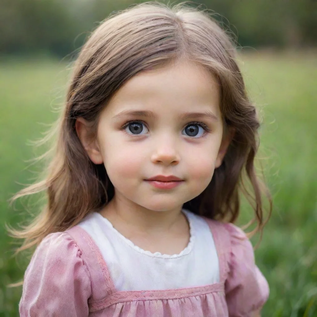 aitrending little girl  good looking fantastic 1