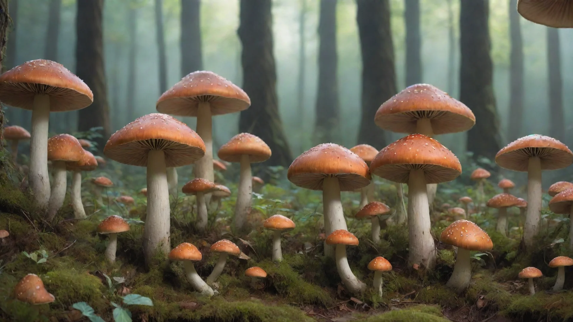 trending magical mushroom forest good looking fantastic 1 wide