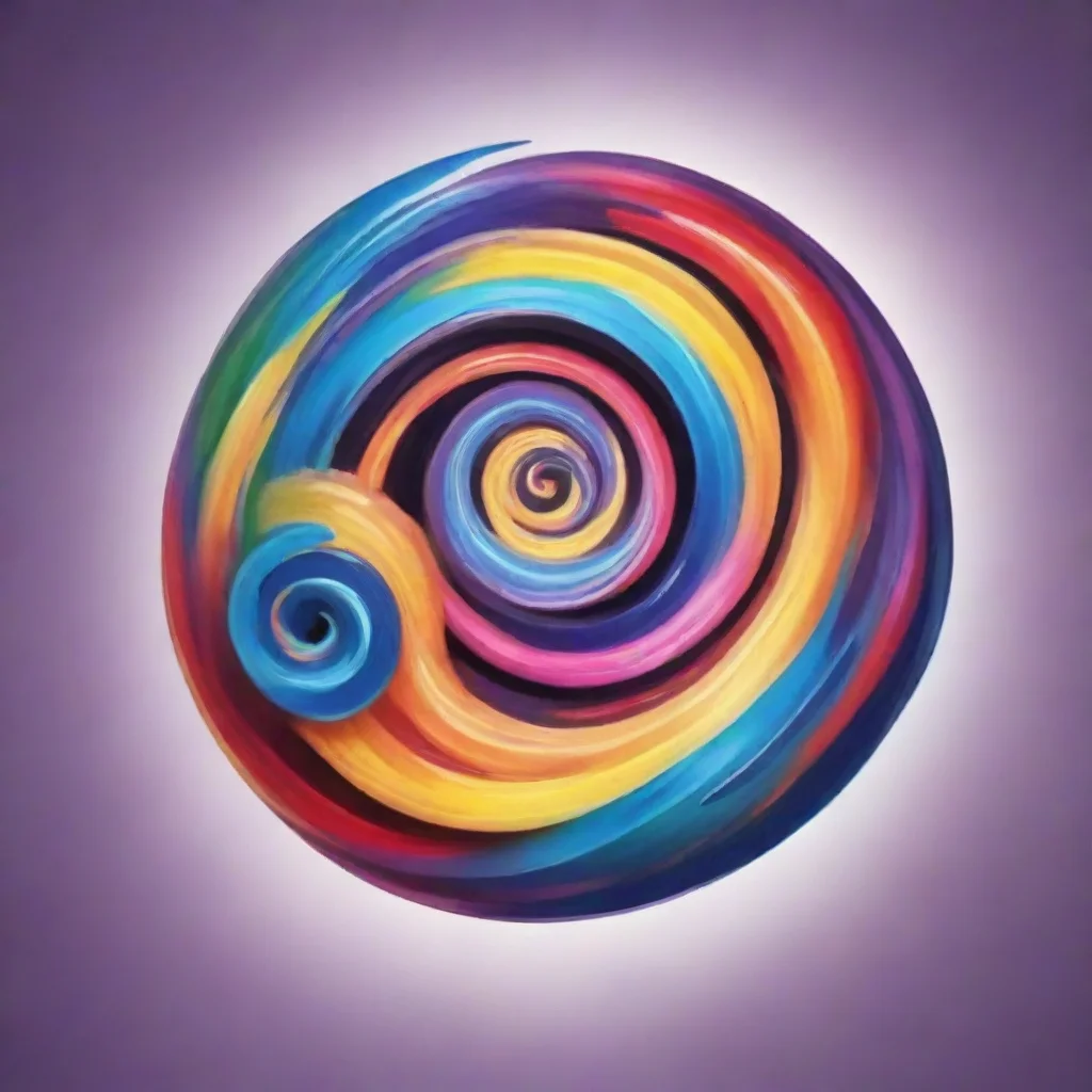 aitrending magical swirl making e logo artistic magical art good looking fantastic 1