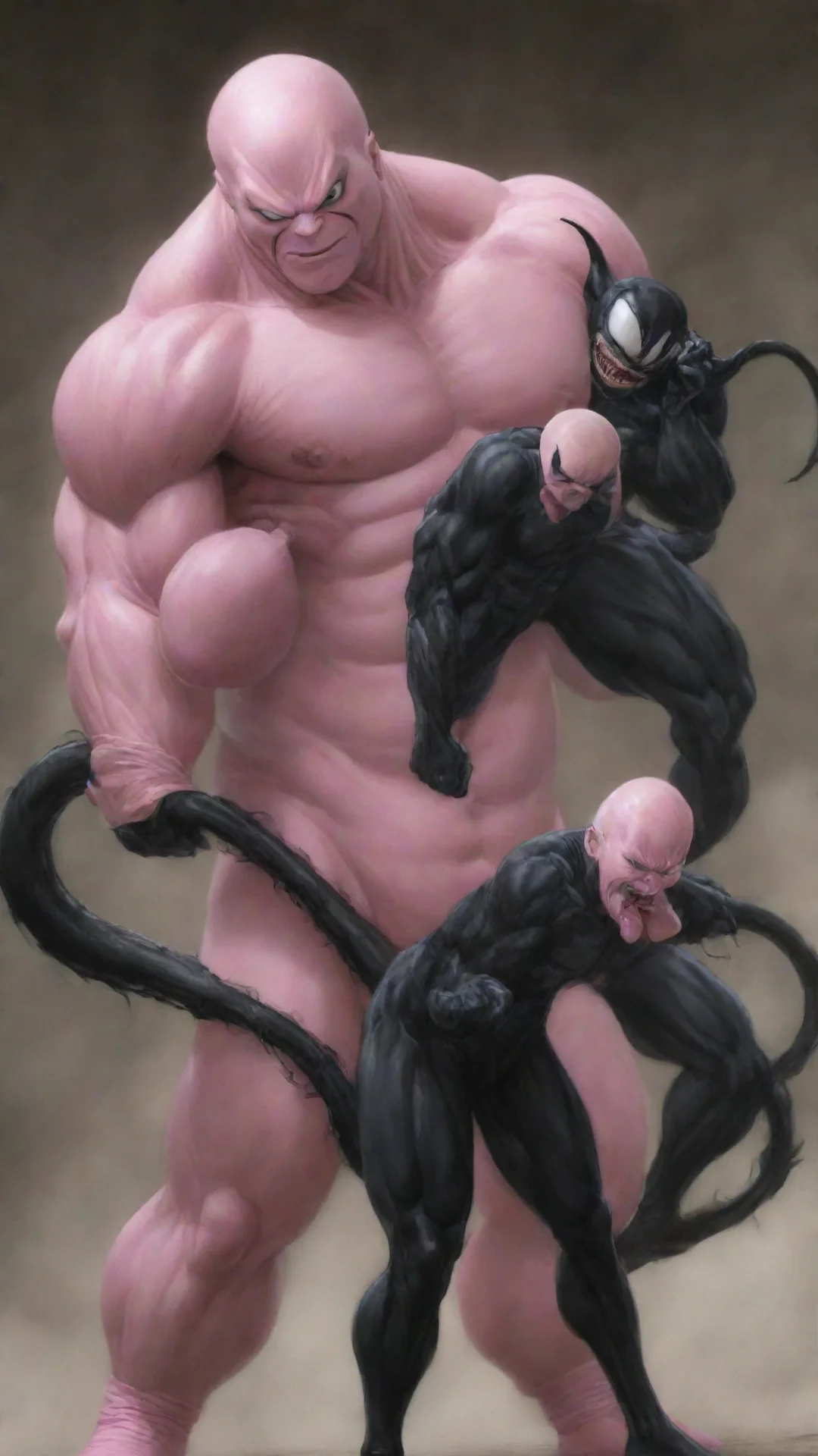 trending majin buu and venom good looking fantastic 1 tall