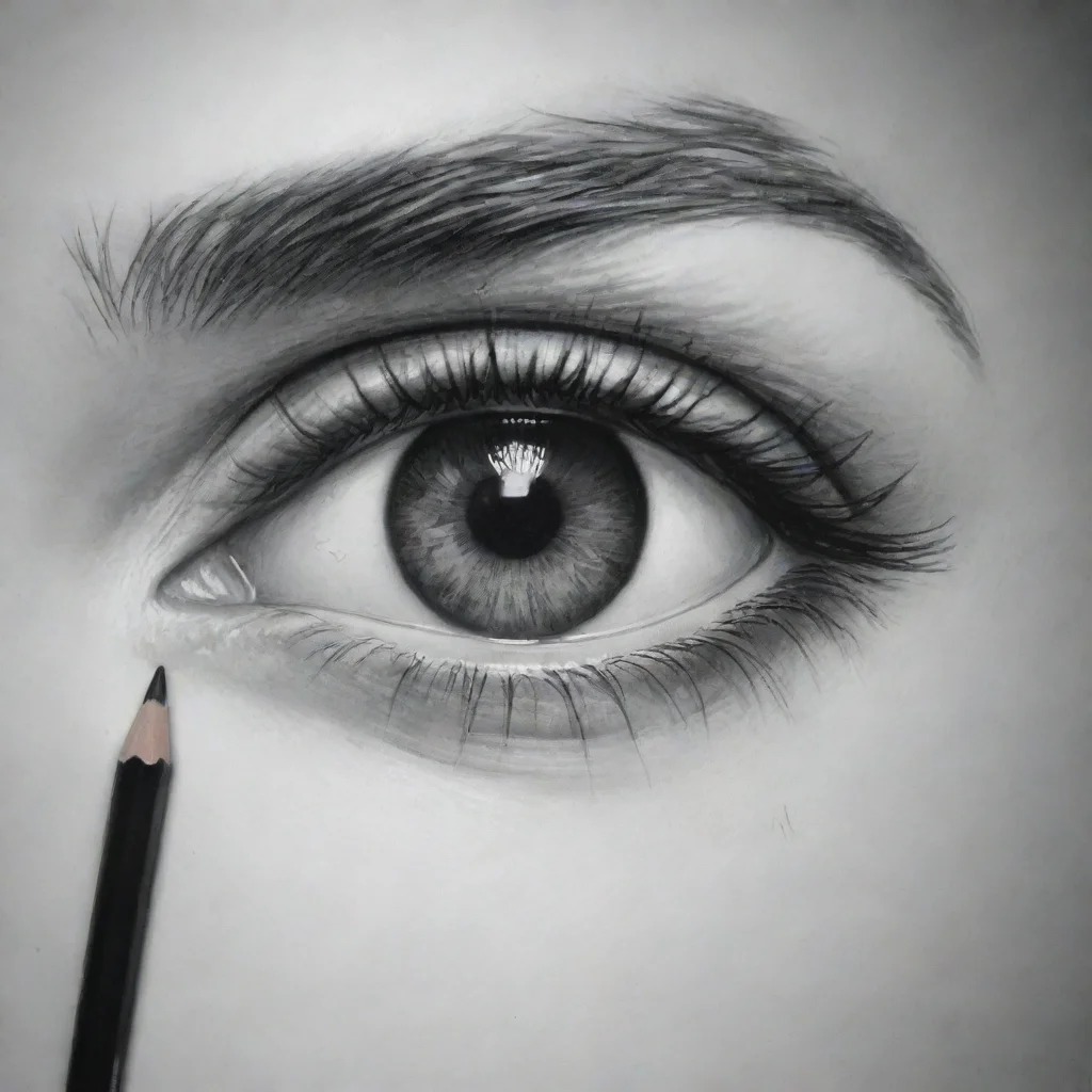 aitrending make me a eye using charcoal pencil with a signature name   thirdy good looking fantastic 1
