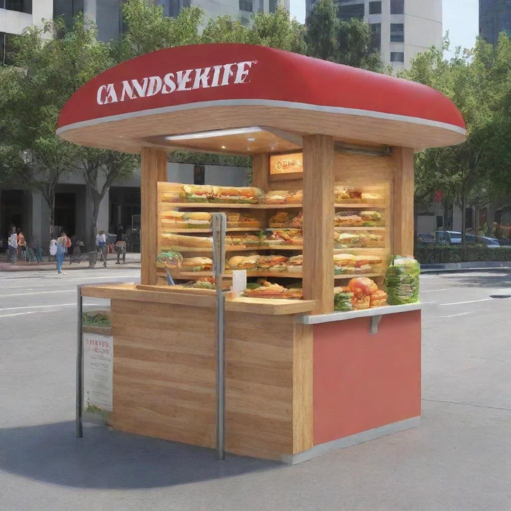 aitrending make me an sandwich kiosk design  good looking fantastic 1