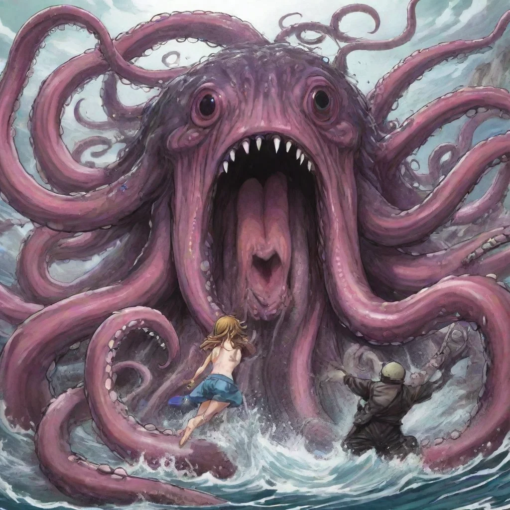 trending manga tentacle monster attack good looking fantastic 1