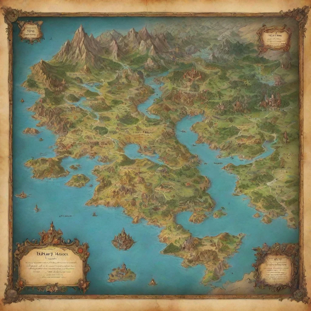 aitrending map of fantasy world good looking fantastic 1