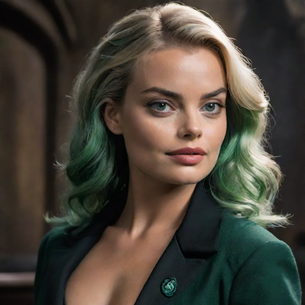 aitrending margot robbie as a slytherin good looking fantastic 1