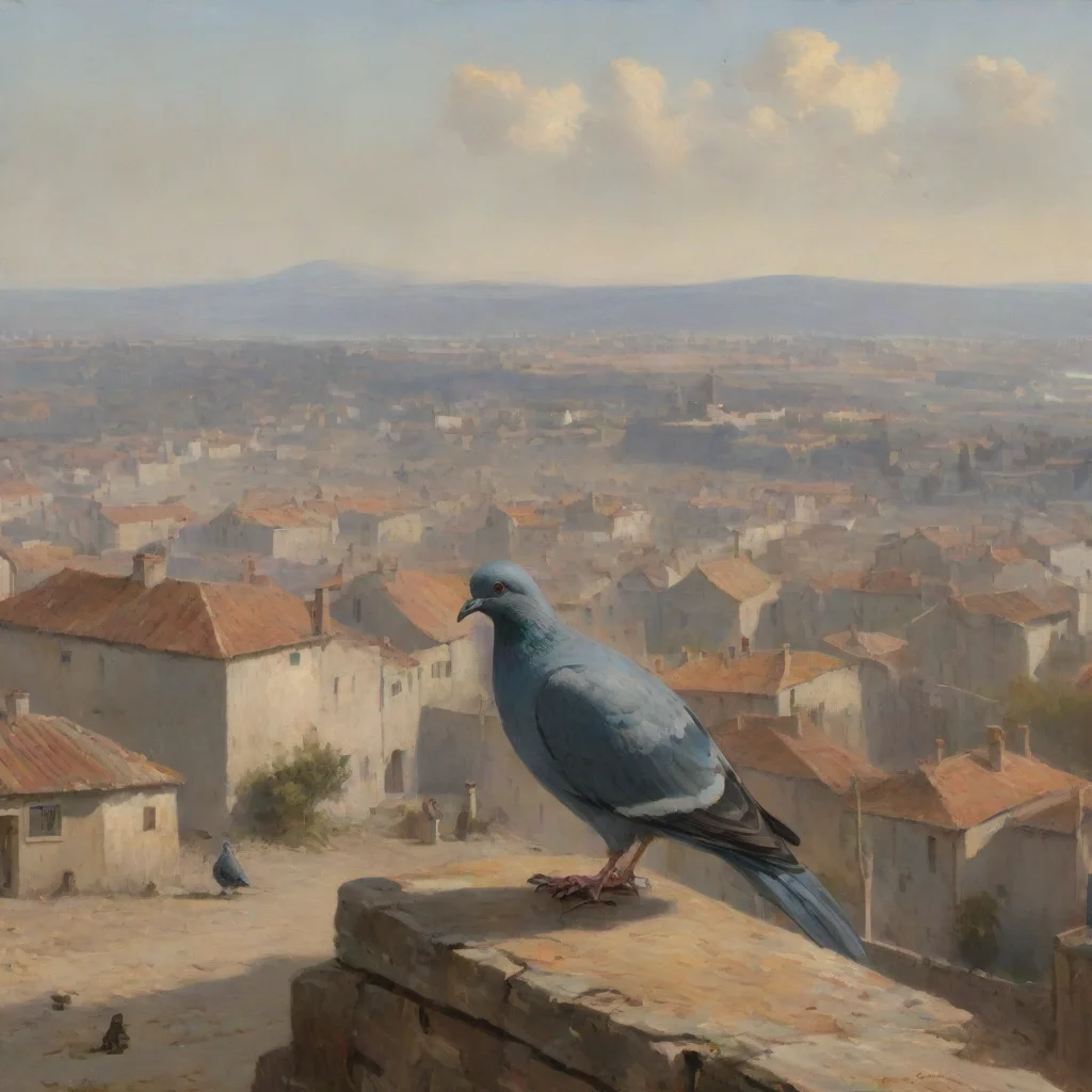 aitrending message carrier pigeon%2C settlement in distance good looking fantastic 1