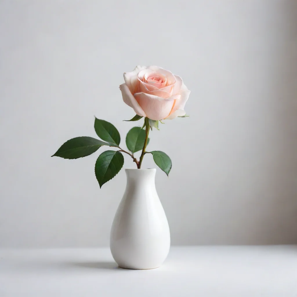 aitrending minimalist rose in white vase good looking fantastic 1