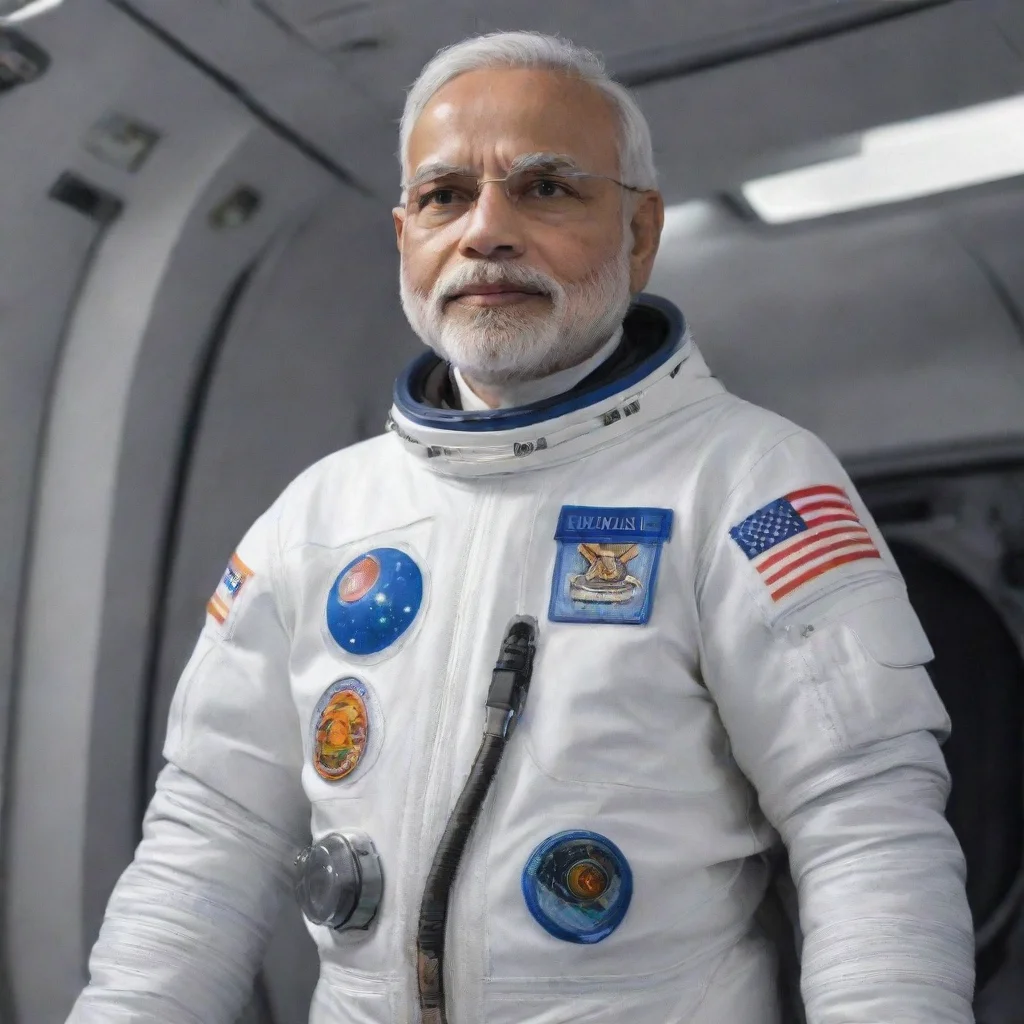 aitrending narendra modi in space suit good looking fantastic 1