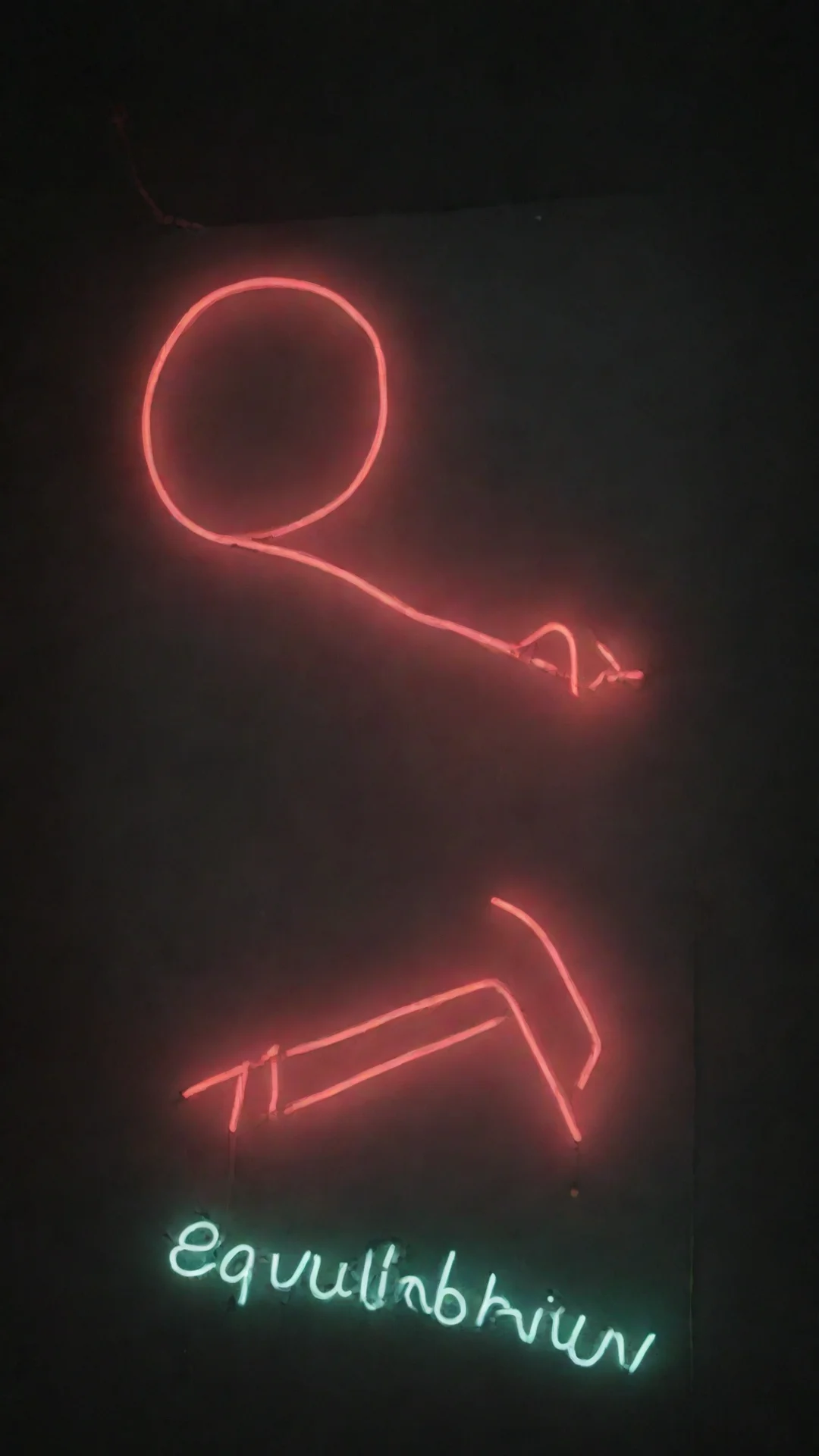 aitrending neon sign saying %E2%80%9Eequilibrium%E2%80%9C good looking fantastic 1 tall
