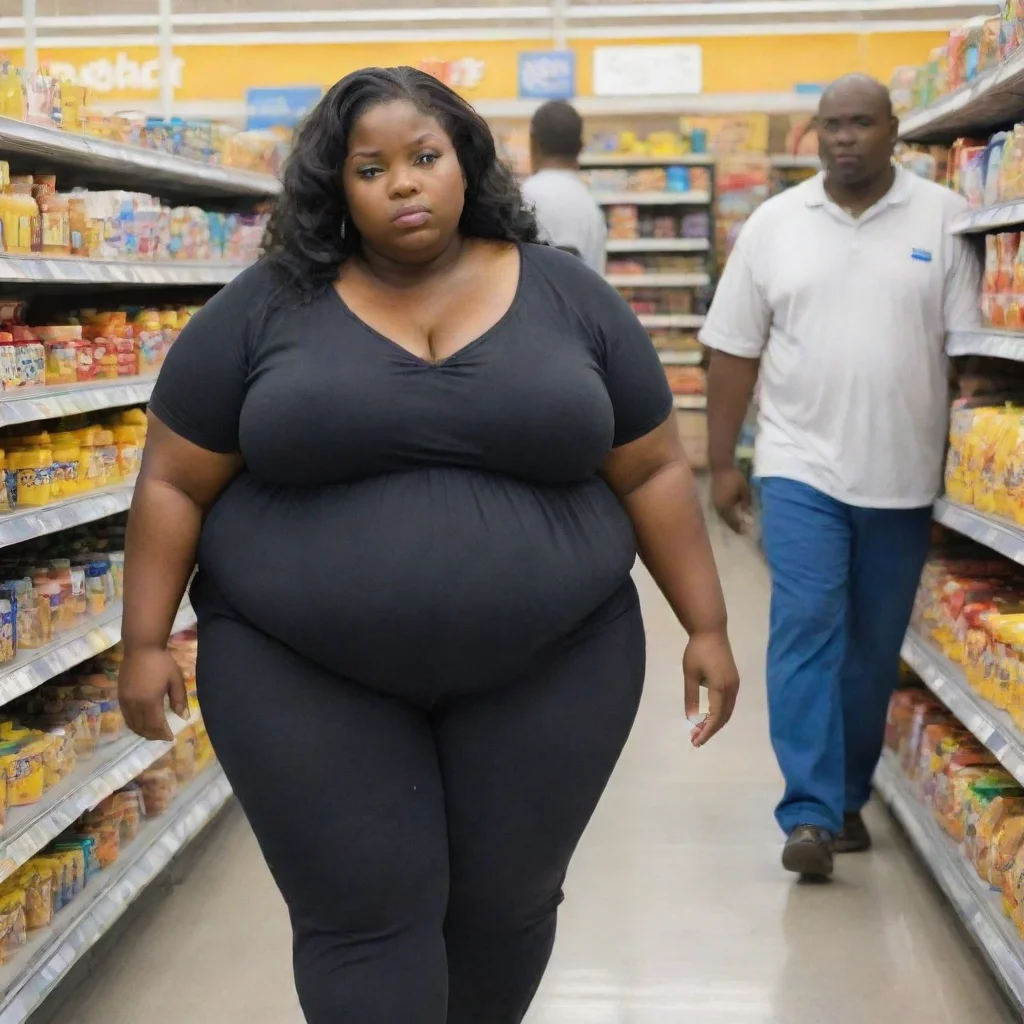 aitrending obese black woman in walmart good looking fantastic 1